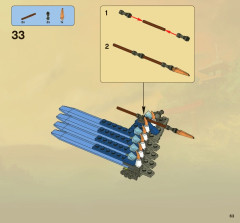 LEGO 2521 instructions page 63 – build guide