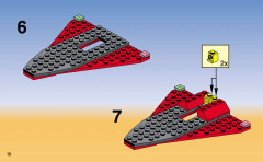 LEGO 2774 instructions page 10 – build guide