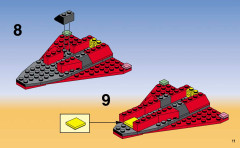 LEGO 2774 instructions page 11 – build guide