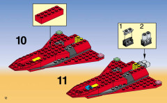 LEGO 2774 instructions page 12 – build guide