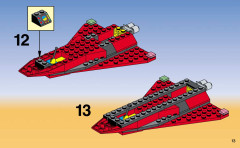 LEGO 2774 instructions page 13 – build guide