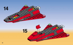 LEGO 2774 instructions page 14 – build guide
