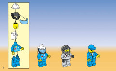 LEGO 2774 instructions page 2 – build guide