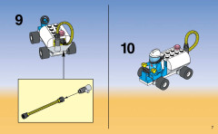 LEGO 2774 instructions page 7 – build guide