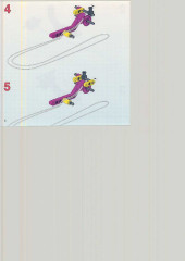 LEGO 2854 instructions page 6 – build guide