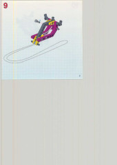 LEGO 2854 instructions page 9 – build guide