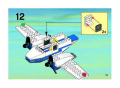 LEGO 2928 instructions page 15 – build guide