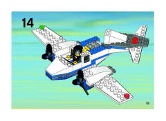 LEGO 2928 instructions page 19 – build guide