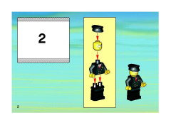 LEGO 2928 instructions page 2 – build guide