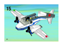 LEGO 2928 instructions page 20 – build guide