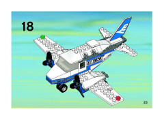 LEGO 2928 instructions page 23 – build guide