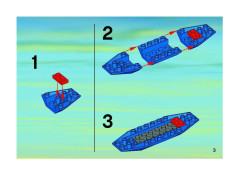 LEGO 2928 instructions page 3 – build guide