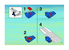 LEGO 2928 instructions page 5 – build guide