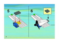 LEGO 2928 instructions page 6 – build guide