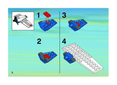 LEGO 2928 instructions page 8 – build guide