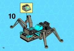 LEGO 2964 instructions page 10 – build guide