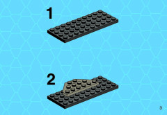 LEGO 2964 instructions page 3 – build guide