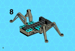 LEGO 2964 instructions page 8 – build guide