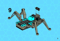 LEGO 2964 instructions page 9 – build guide