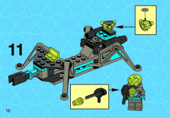 LEGO 2965 instructions page 10 – build guide