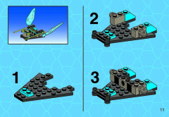 LEGO 2965 instructions page 11 – build guide