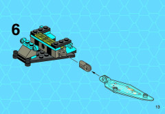 LEGO 2965 instructions page 13 – build guide