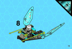 LEGO 2965 instructions page 15 – build guide