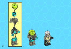 LEGO 2965 instructions page 2 – build guide