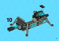 LEGO 2965 instructions page 9 – build guide