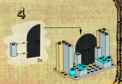 LEGO 2996 instructions page 5 – build guide