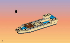 LEGO 3050 instructions page 10 – build guide