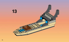 LEGO 3050 instructions page 14 – build guide