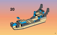 LEGO 3050 instructions page 21 – build guide