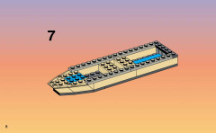 LEGO 3050 instructions page 8 – build guide
