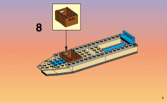 LEGO 3050 instructions page 9 – build guide