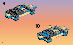 LEGO 3051 instructions page 10 – build guide