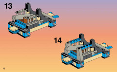 LEGO 3051 instructions page 12 – build guide