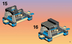 LEGO 3051 instructions page 13 – build guide