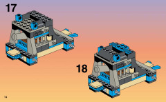 LEGO 3051 instructions page 14 – build guide