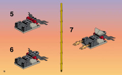 LEGO 3051 instructions page 18 – build guide
