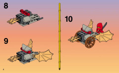 LEGO 3051 instructions page 4 – build guide