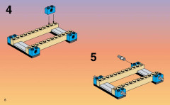 LEGO 3051 instructions page 6 – build guide