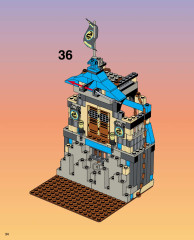 LEGO 3052 instructions page 34 – build guide
