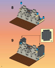 LEGO 3052 instructions page 6 – build guide