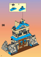 LEGO 3053 instructions page 28 – build guide