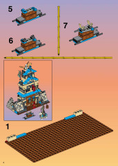 LEGO 3053 instructions page 4 – build guide