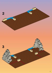 LEGO 3053 instructions page 5 – build guide