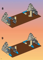 LEGO 3053 instructions page 8 – build guide