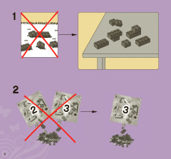 LEGO 3061 instructions page 2 – build guide