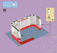 LEGO 3061 instructions page 21 – build guide